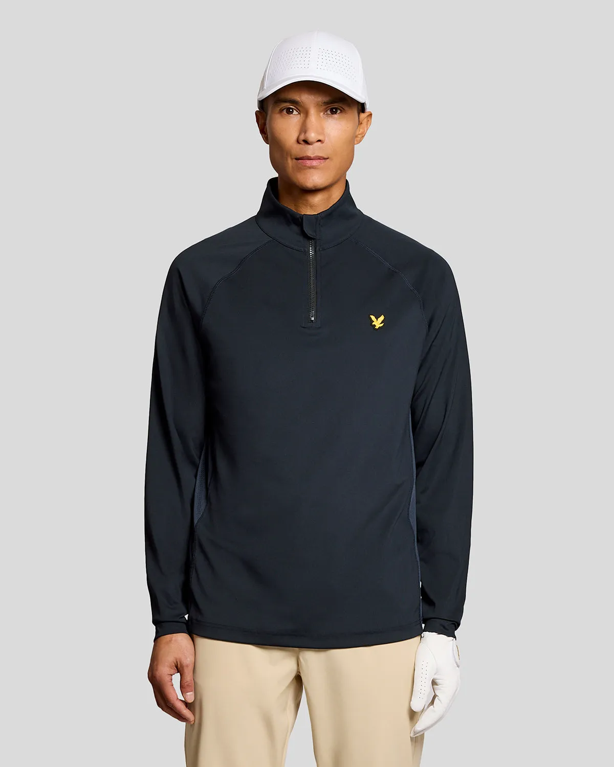 Mesh Panelled Midlayer sold by Lyle & Scott product image thumbnail 2
