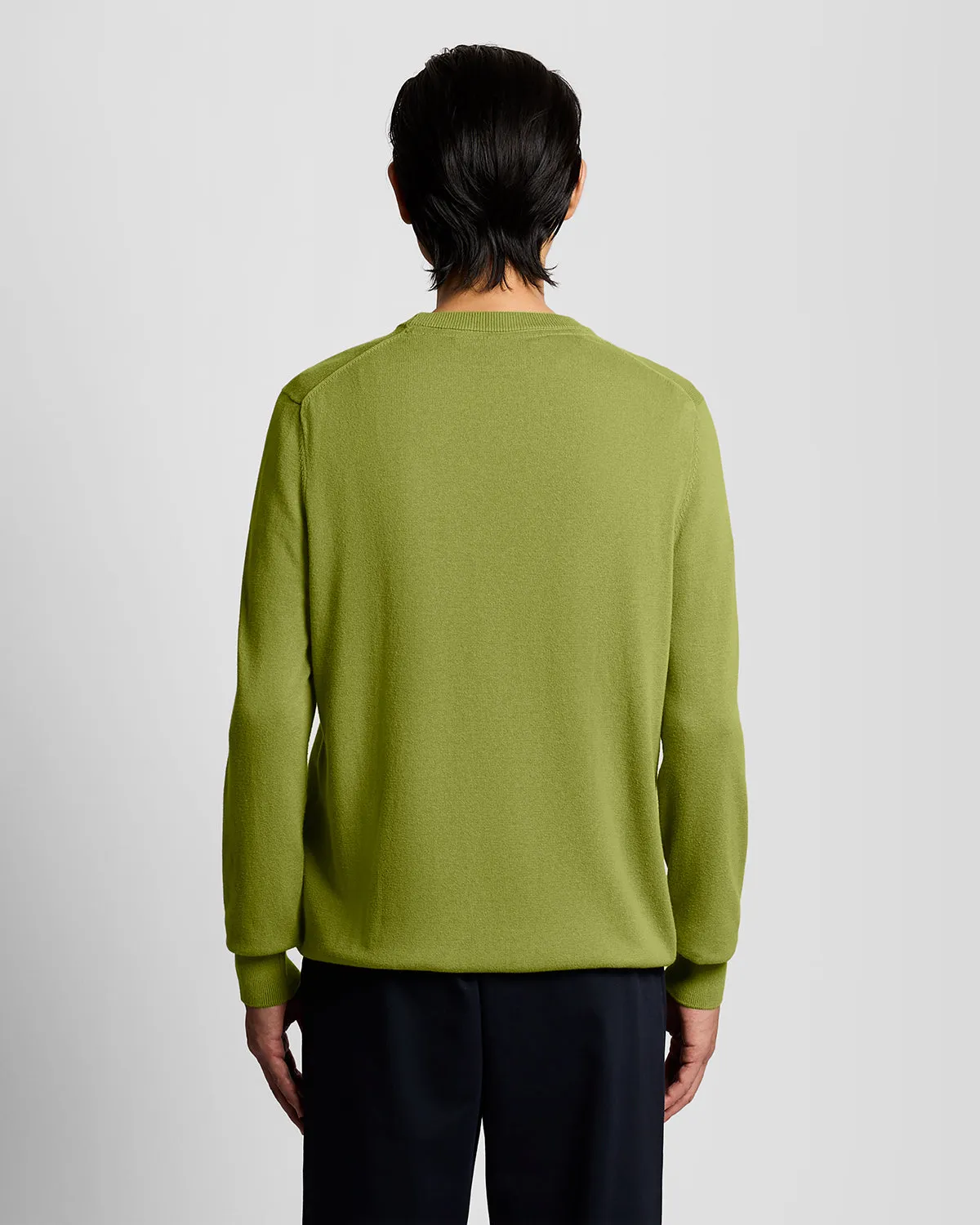 Cotton Crew Neck Jumper sold by Lyle & Scott product image thumbnail 4