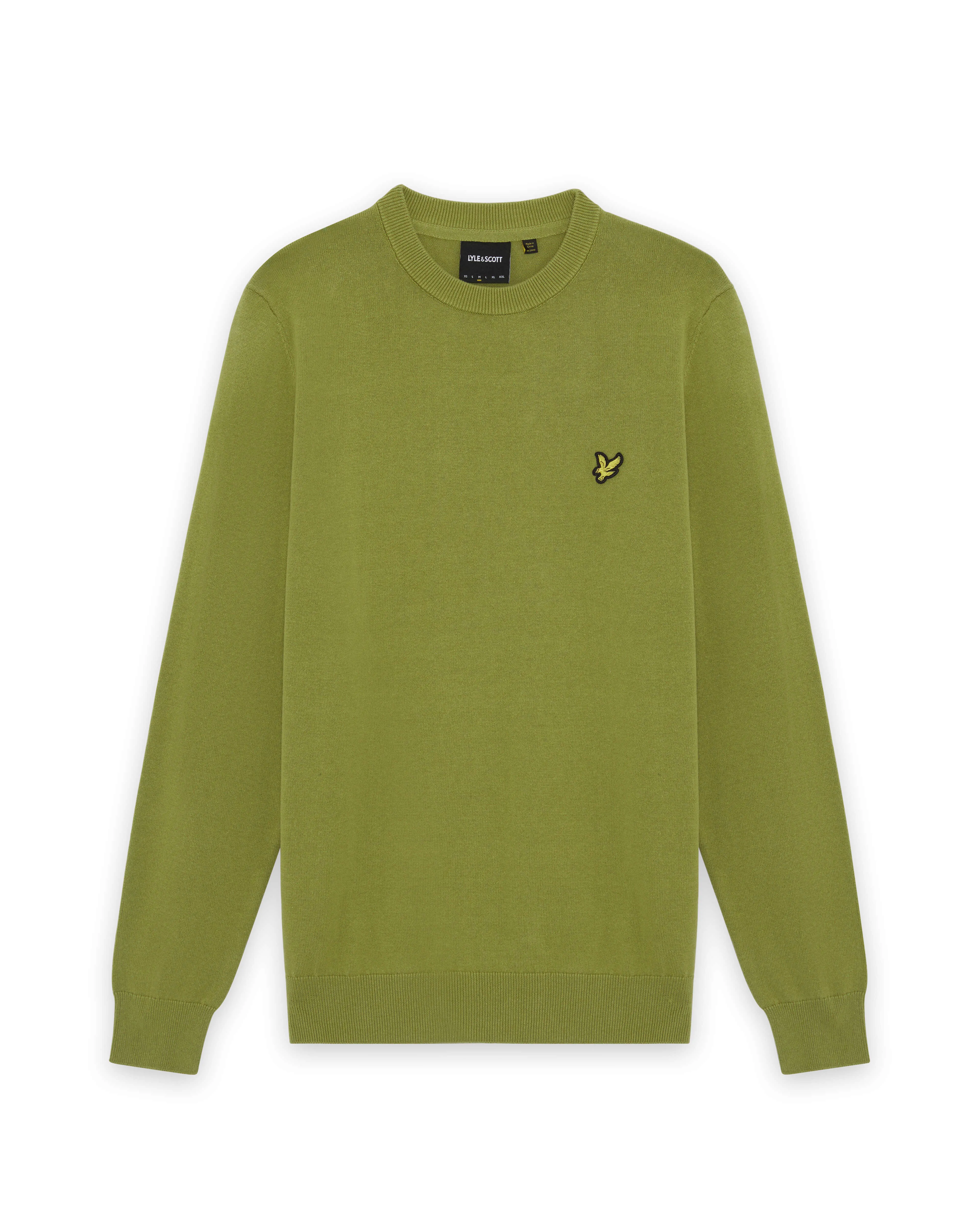 Cotton Crew Neck Jumper sold by Lyle & Scott product image thumbnail 5