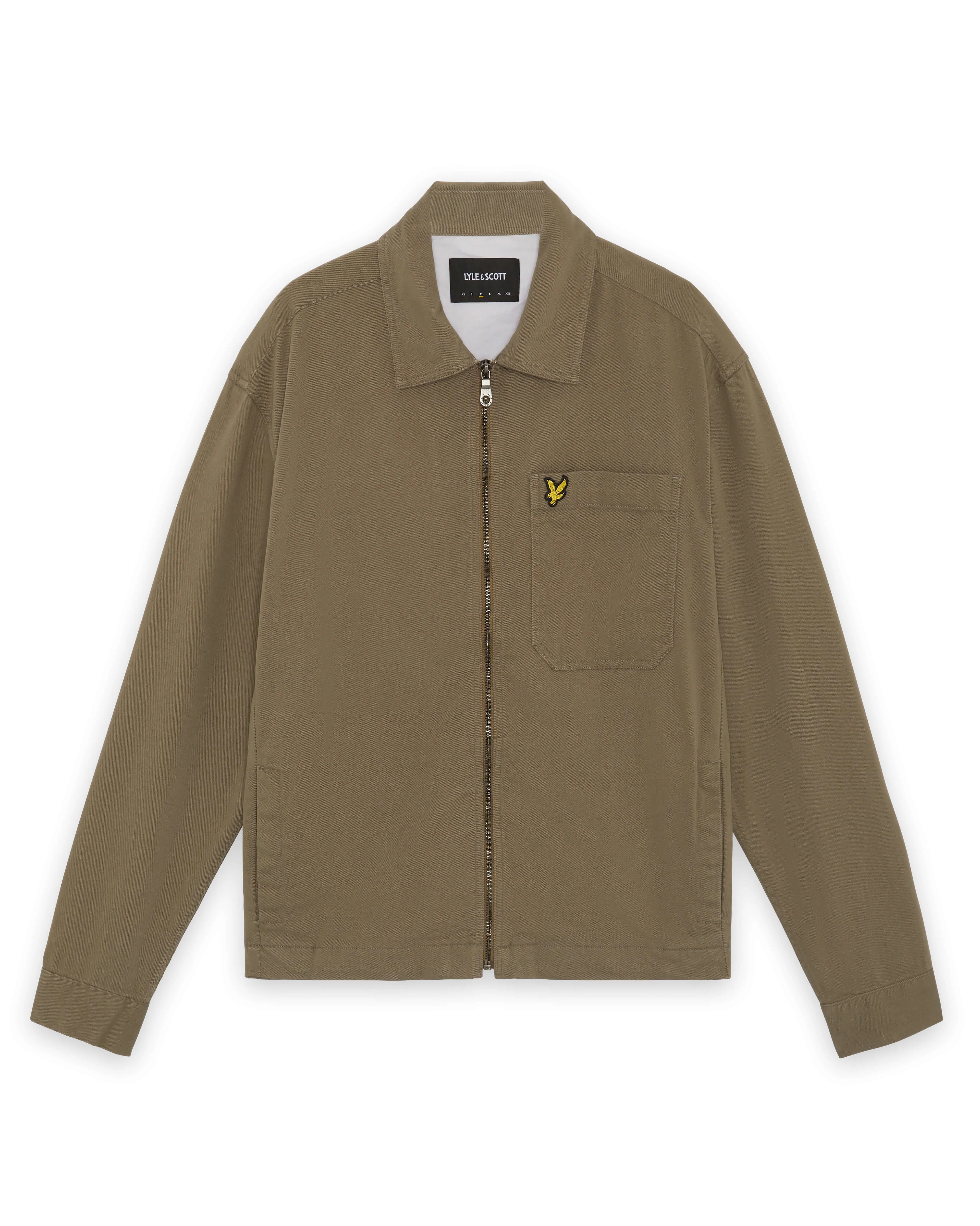 Lightweight Enzyme Wash Overshirt sold by Lyle & Scott product image thumbnail 5