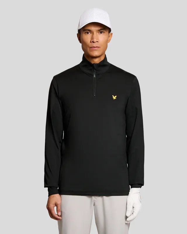 Performance 1/4 Zip Midlayer sold by Lyle & Scott