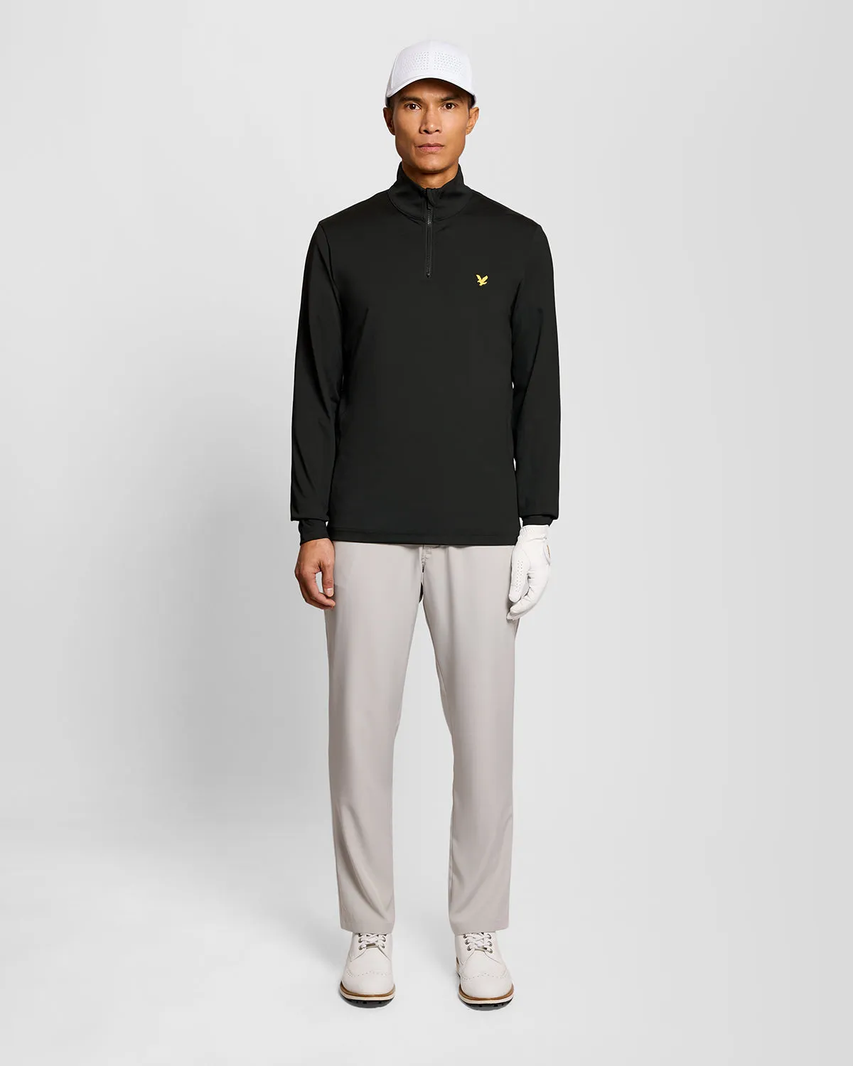 Performance 1/4 Zip Midlayer sold by Lyle & Scott product image thumbnail 2