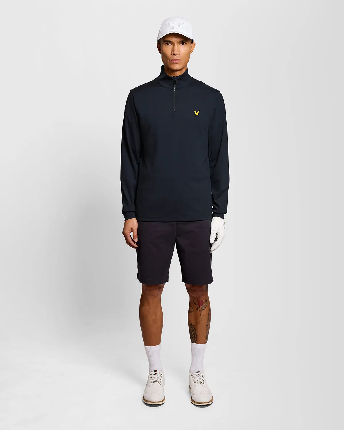 Performance 1/4 Zip Midlayer sold by Lyle & Scott product image thumbnail 2