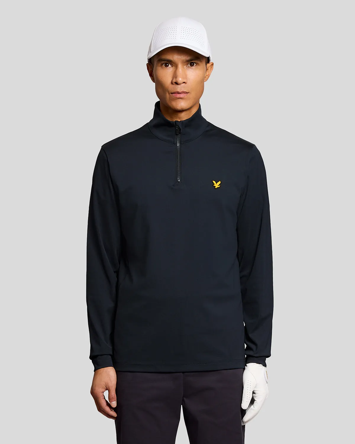 Performance 1/4 Zip Midlayer sold by Lyle & Scott