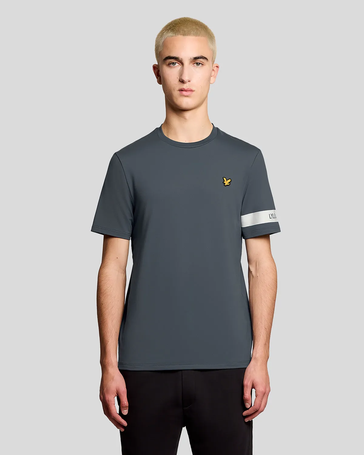 Sports Sleeve Detail T-Shirt sold by Lyle & Scott