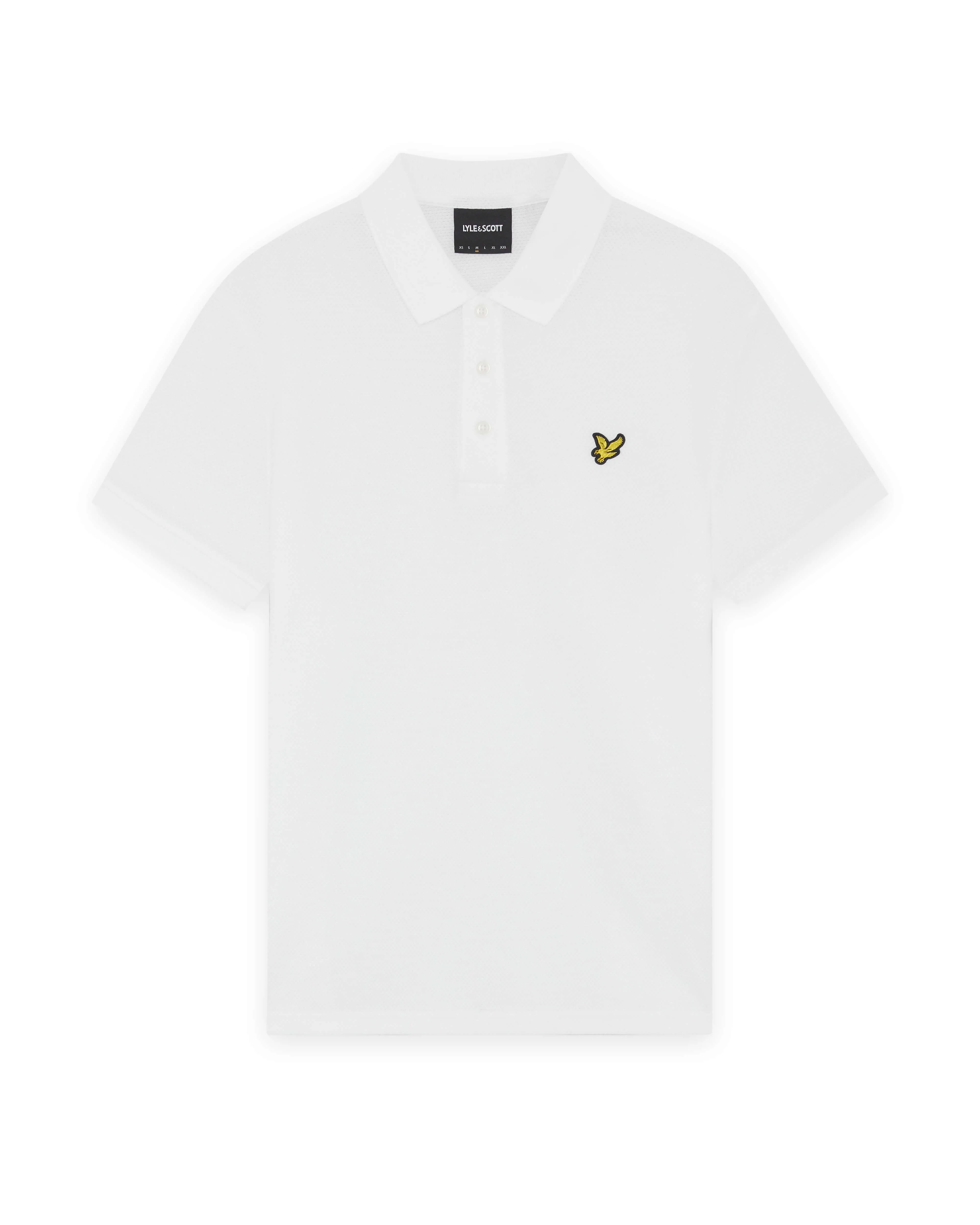 Textured Jacquard Polo Shirt sold by Lyle & Scott product image thumbnail 5