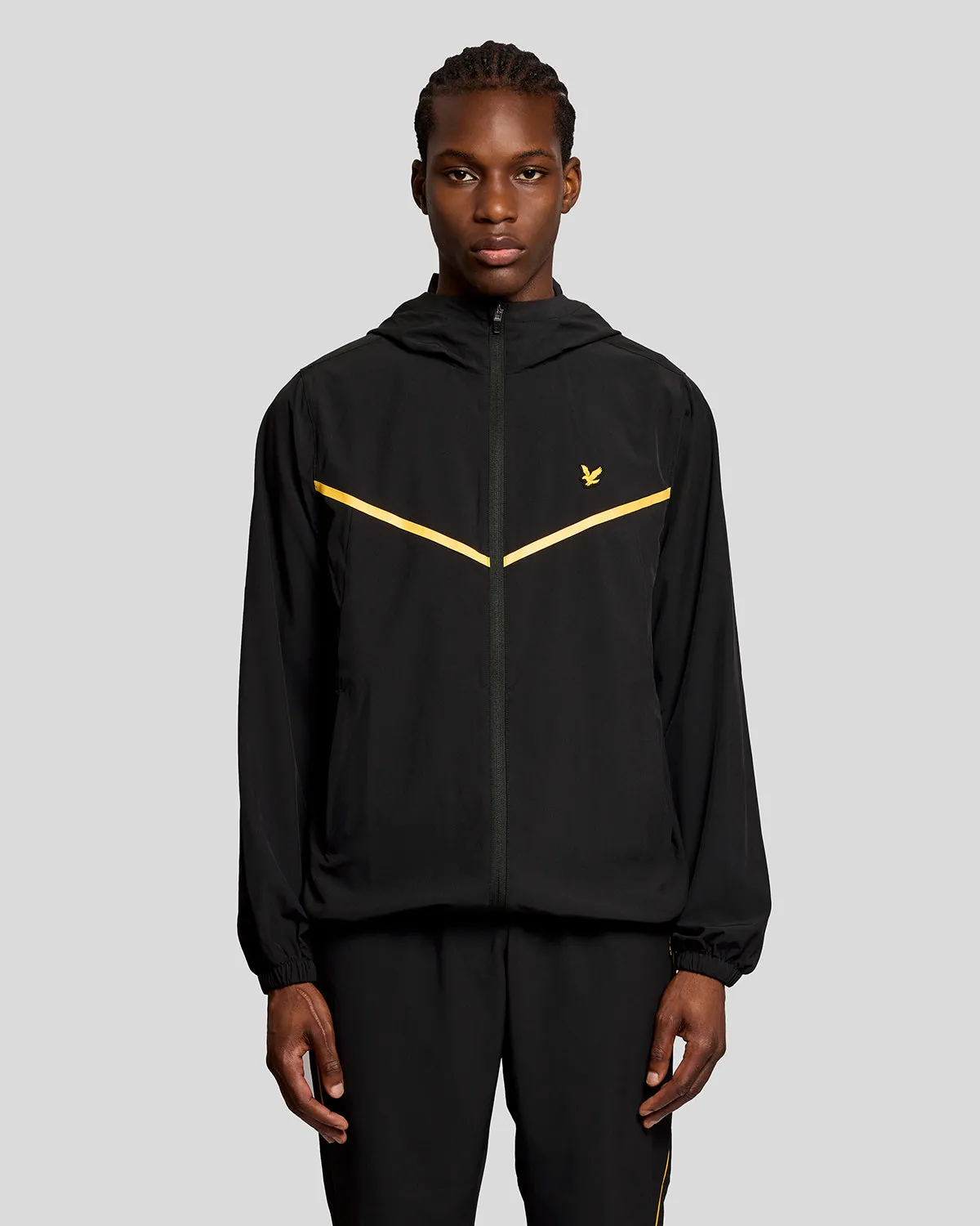 Sports Stripe Track Jacket sold by Lyle & Scott