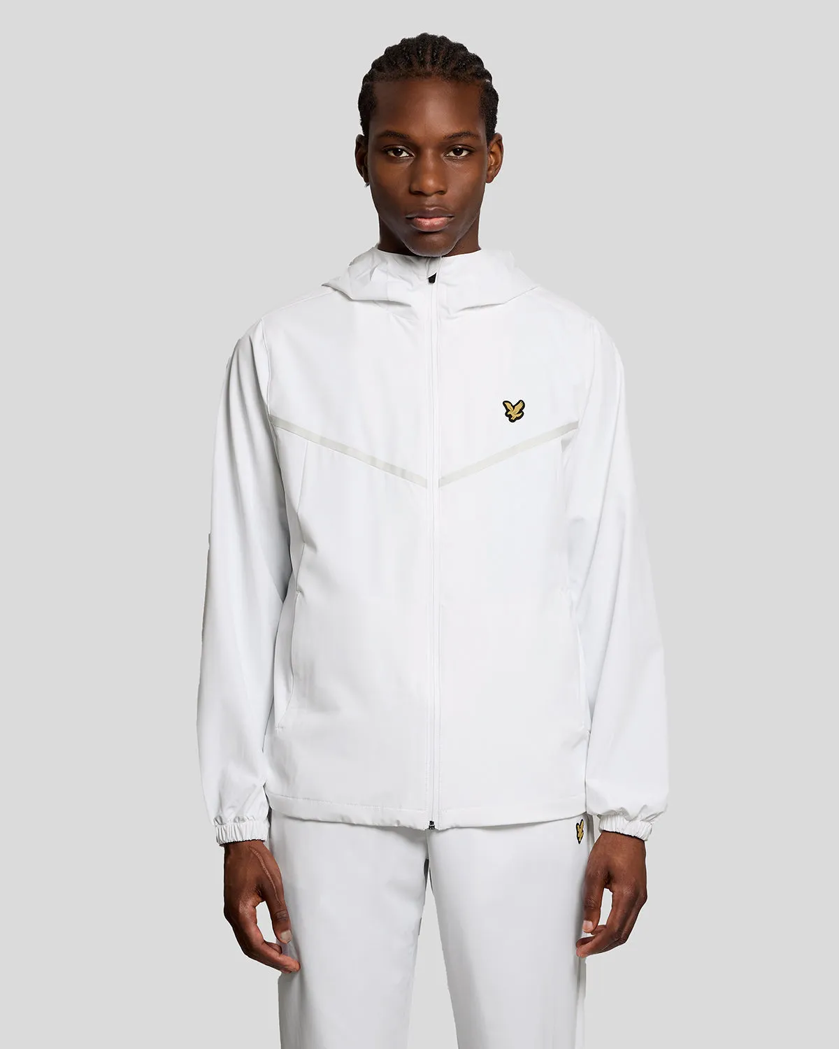 Sports Stripe Track Jacket sold by Lyle & Scott