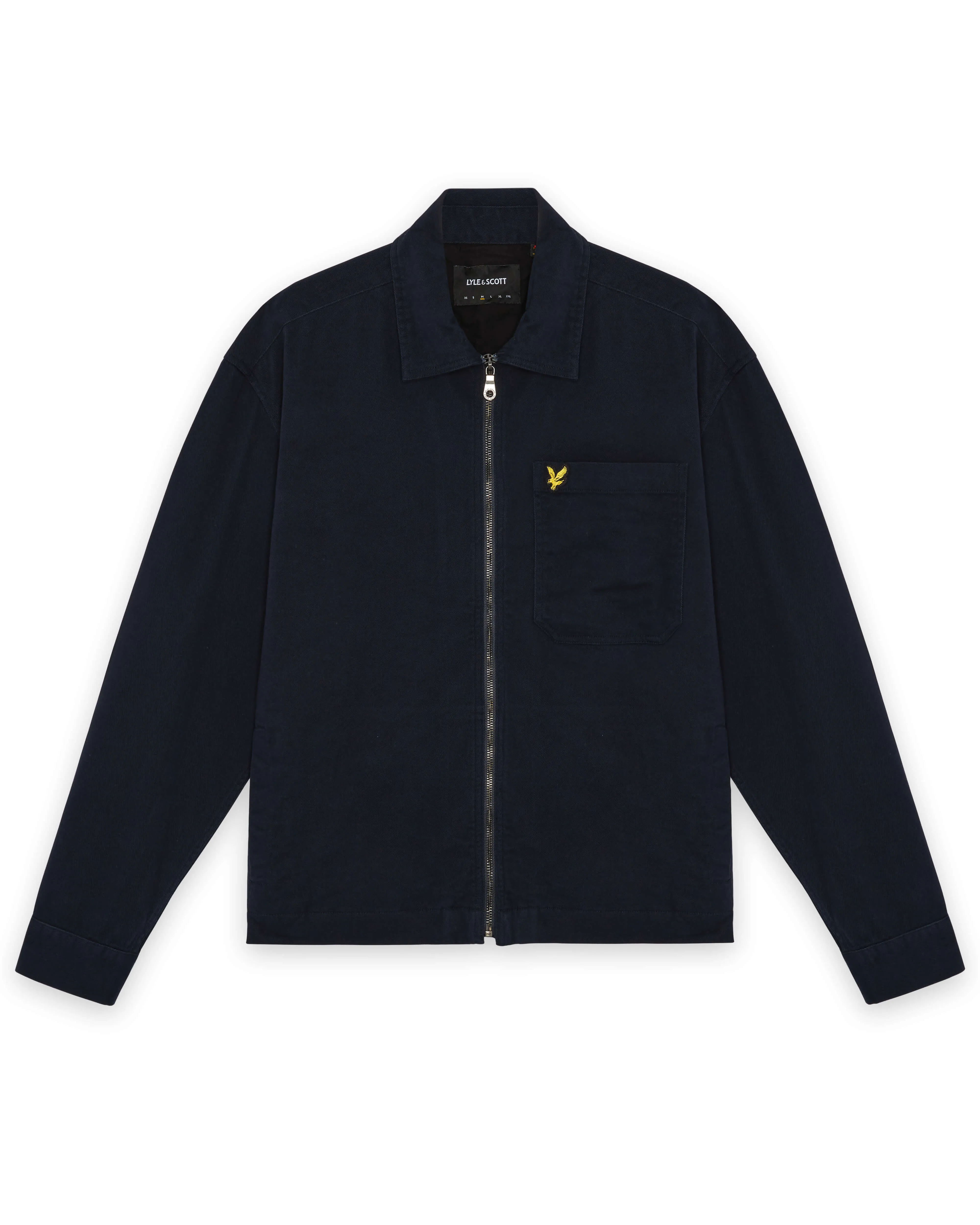 Lightweight Enzyme Wash Overshirt sold by Lyle & Scott product image thumbnail 5