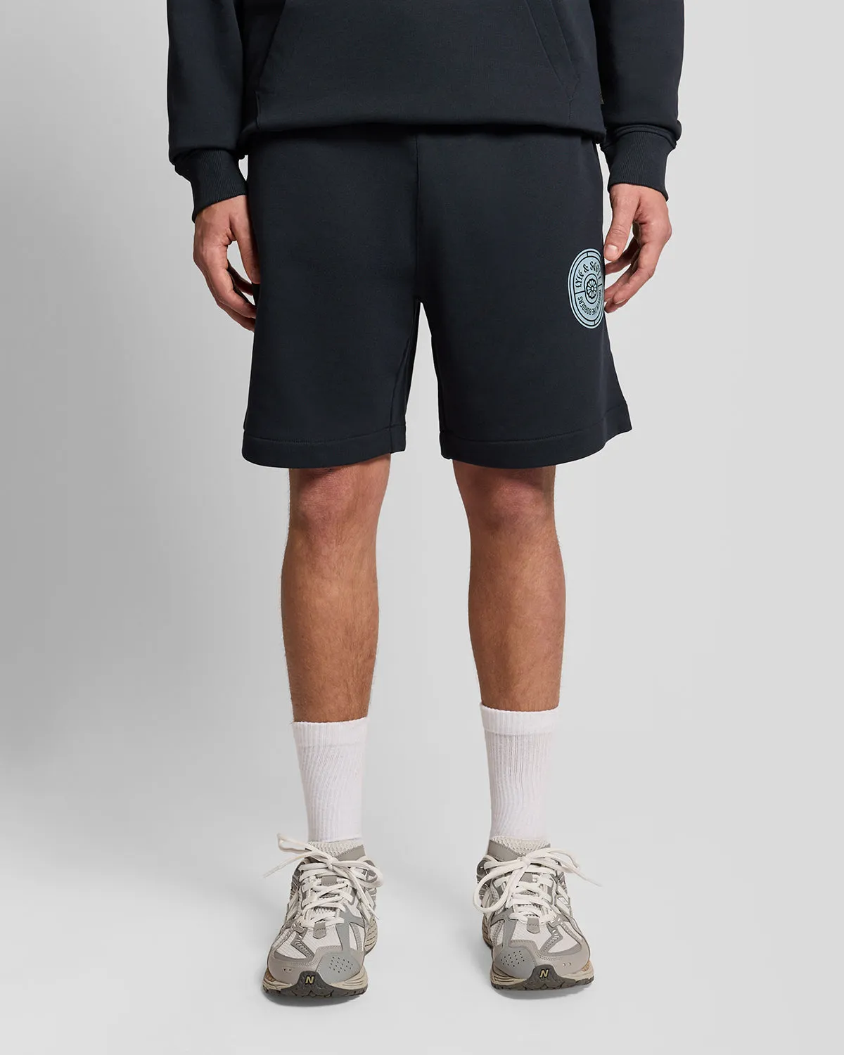 Graphic Badge Cotton Sweat Shorts sold by Lyle & Scott product image thumbnail 2