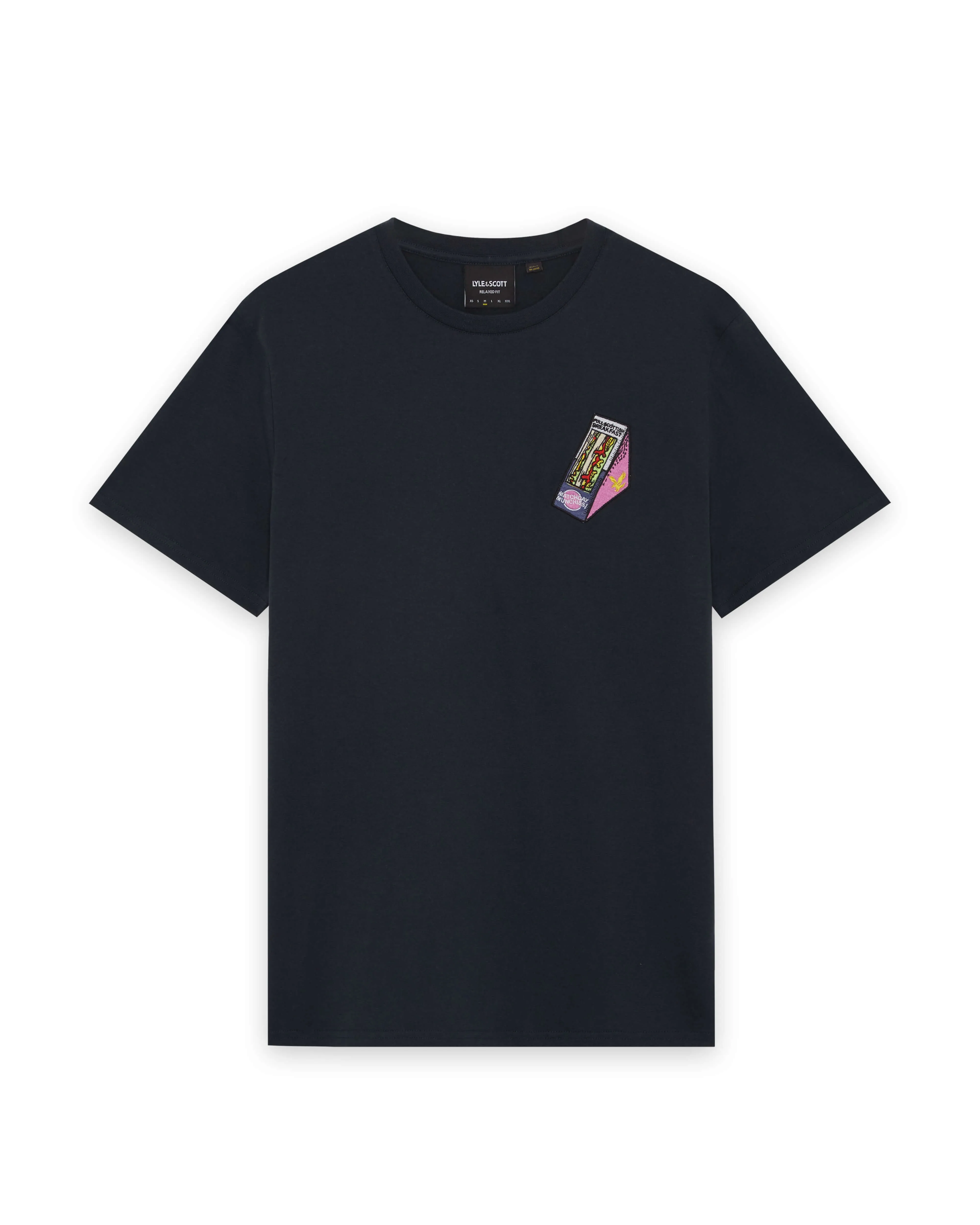 Embroidered Graphic Crew Neck T-Shirt sold by Lyle & Scott product image thumbnail 5