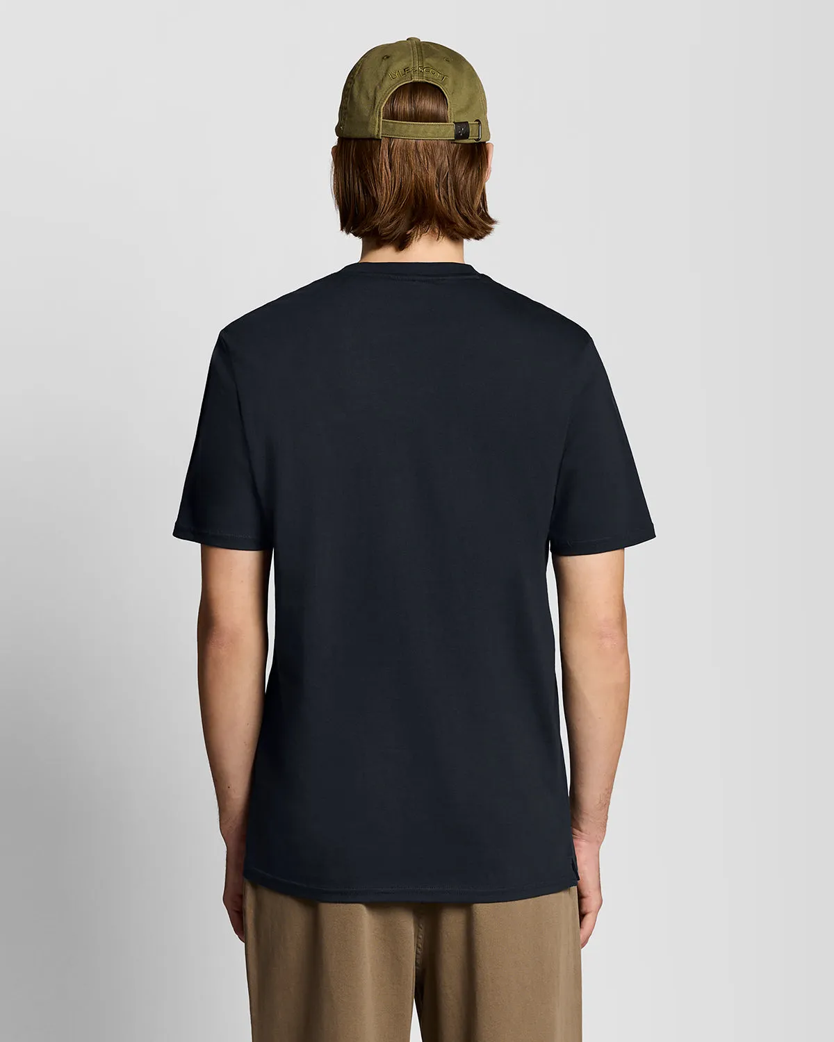Embroidered Graphic Crew Neck T-Shirt sold by Lyle & Scott product image thumbnail 4