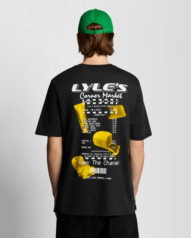 Back Print Graphic T-Shirt sold by Lyle & Scott