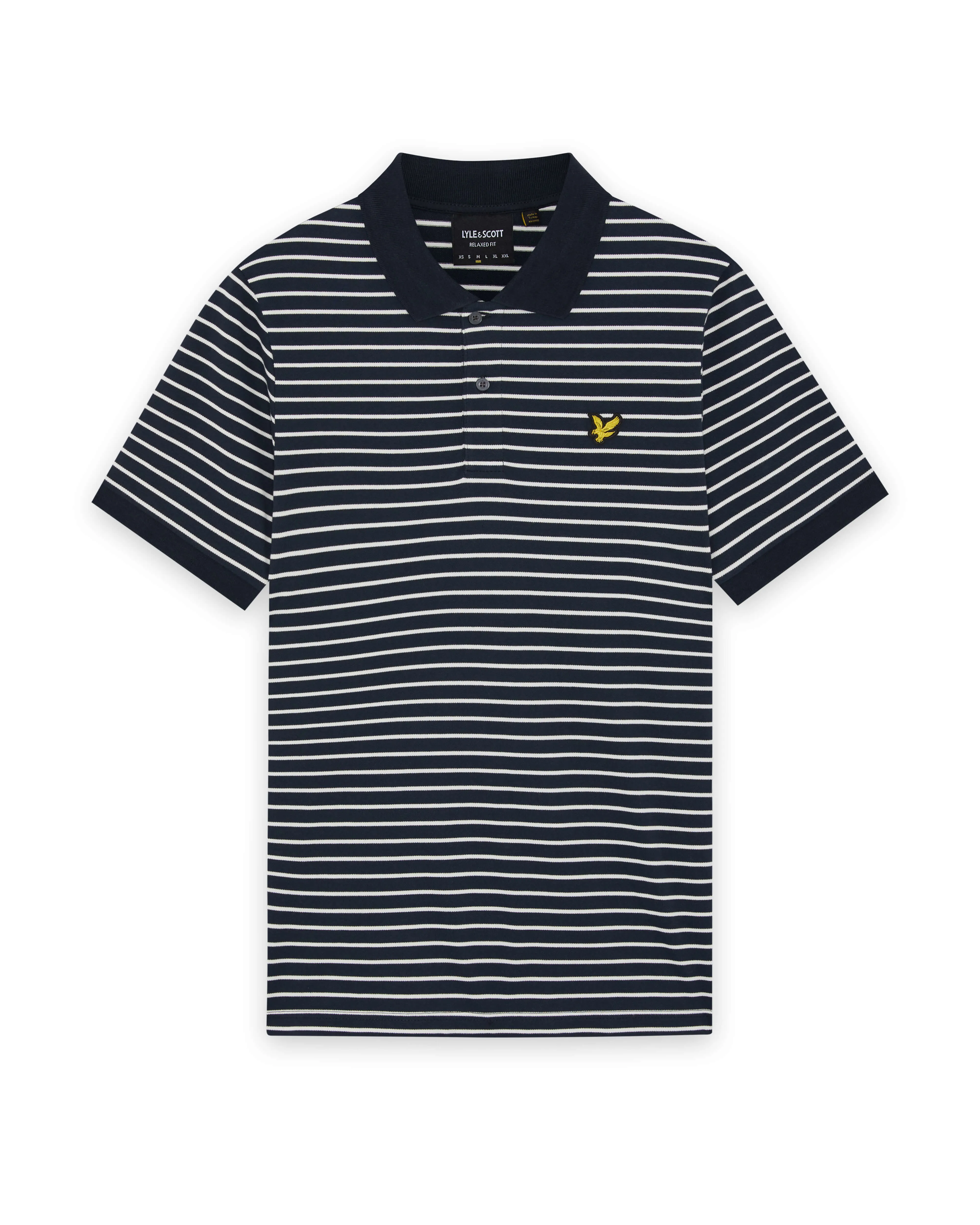 Tartan Collar Polo Shirt sold by Lyle & Scott product image thumbnail 5