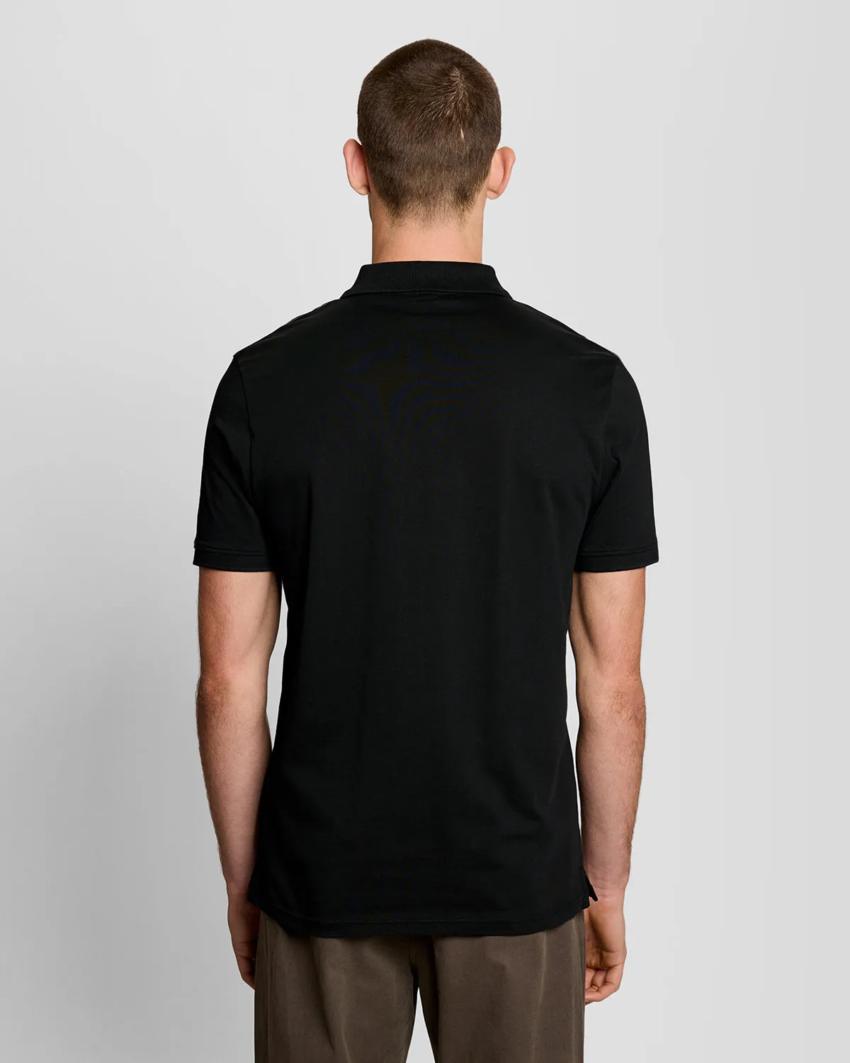 Cotton Jersey Polo Shirt sold by Lyle & Scott product image thumbnail 4