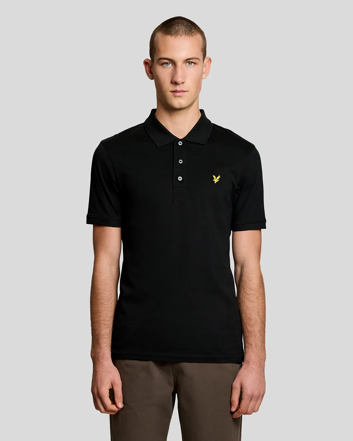 Cotton Jersey Polo Shirt sold by Lyle & Scott