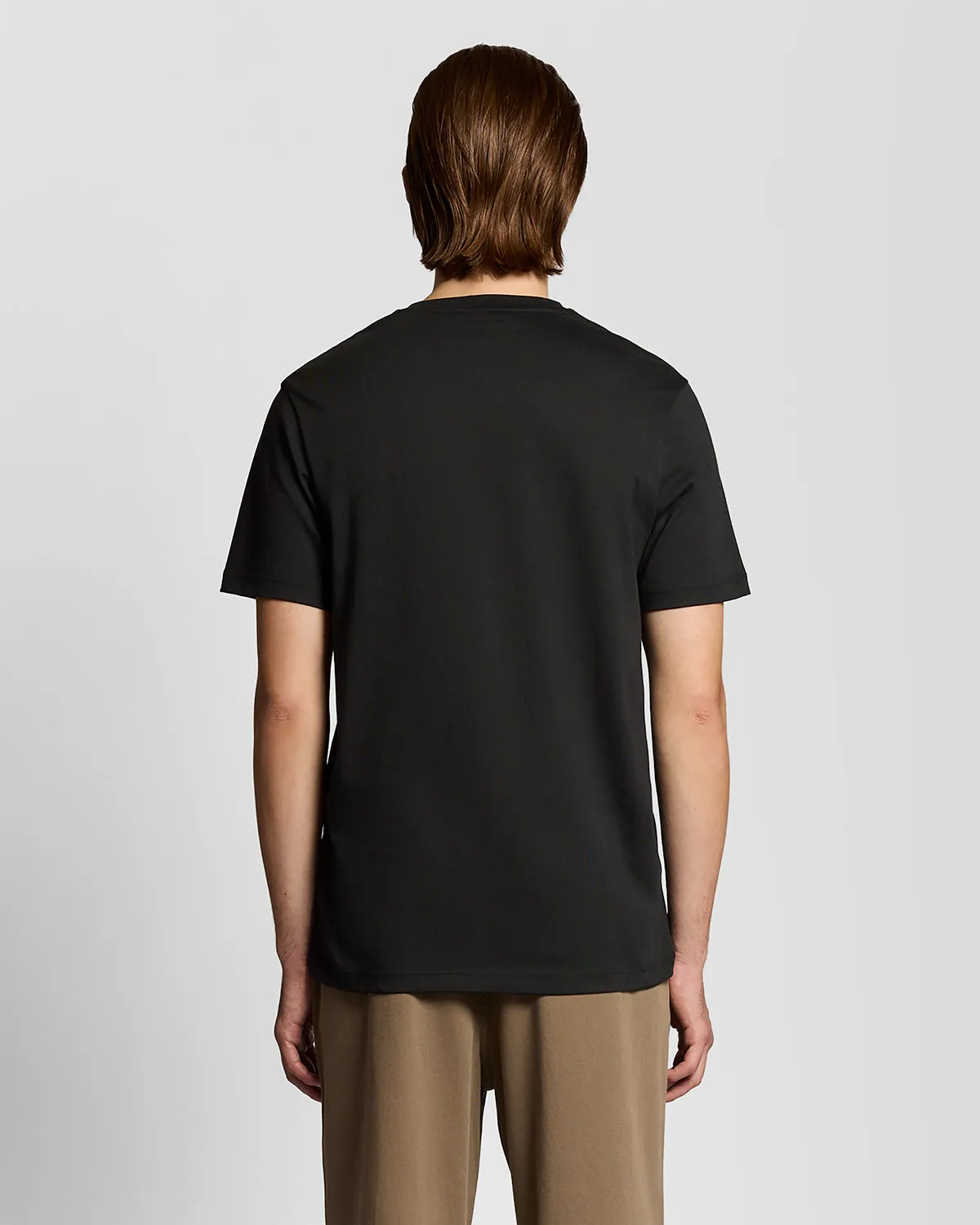 Cotton V-Neck T-Shirt sold by Lyle & Scott product image thumbnail 4