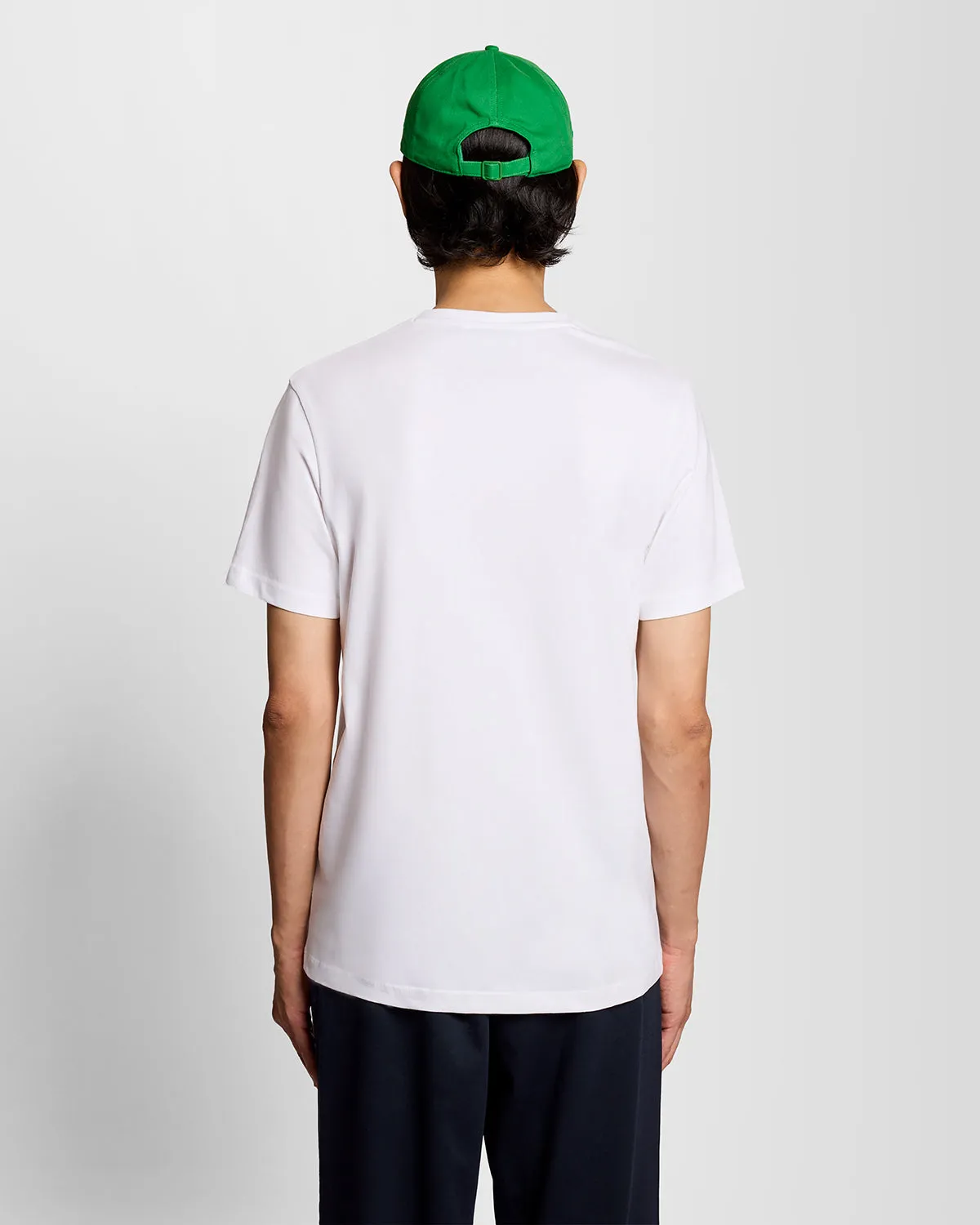 Cotton V-Neck T-Shirt sold by Lyle & Scott product image thumbnail 4