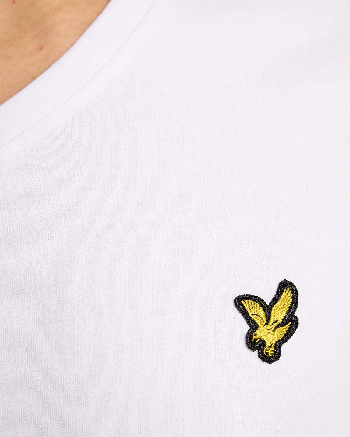 Cotton V-Neck T-Shirt sold by Lyle & Scott product image thumbnail 5