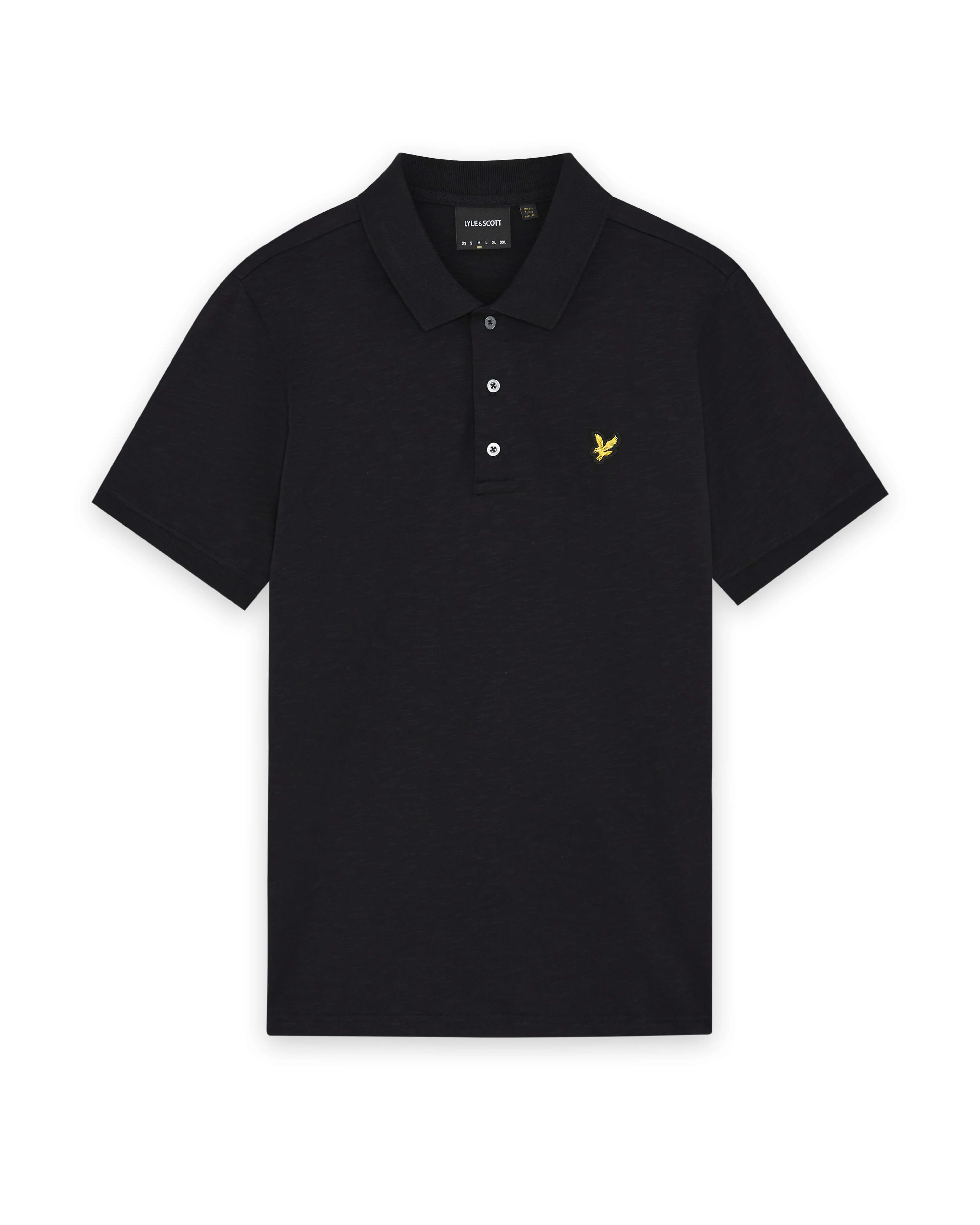 Fine Cotton Slub Polo Shirt sold by Lyle & Scott product image thumbnail 5