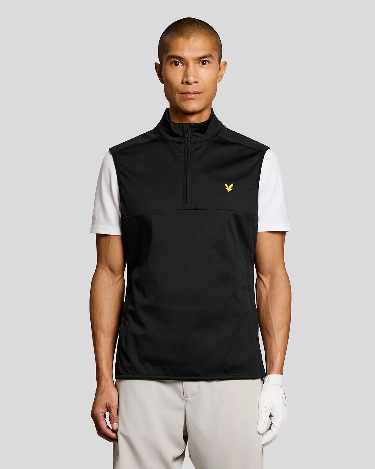 Windproof 1/2 Zip Gilet sold by Lyle & Scott