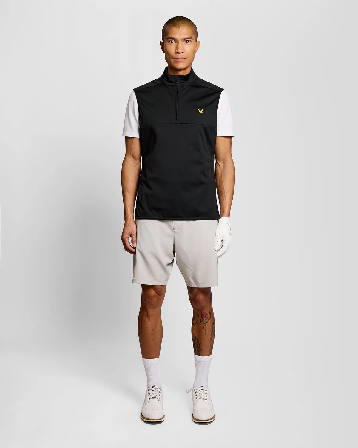 Windproof 1/2 Zip Gilet sold by Lyle & Scott product image thumbnail 2