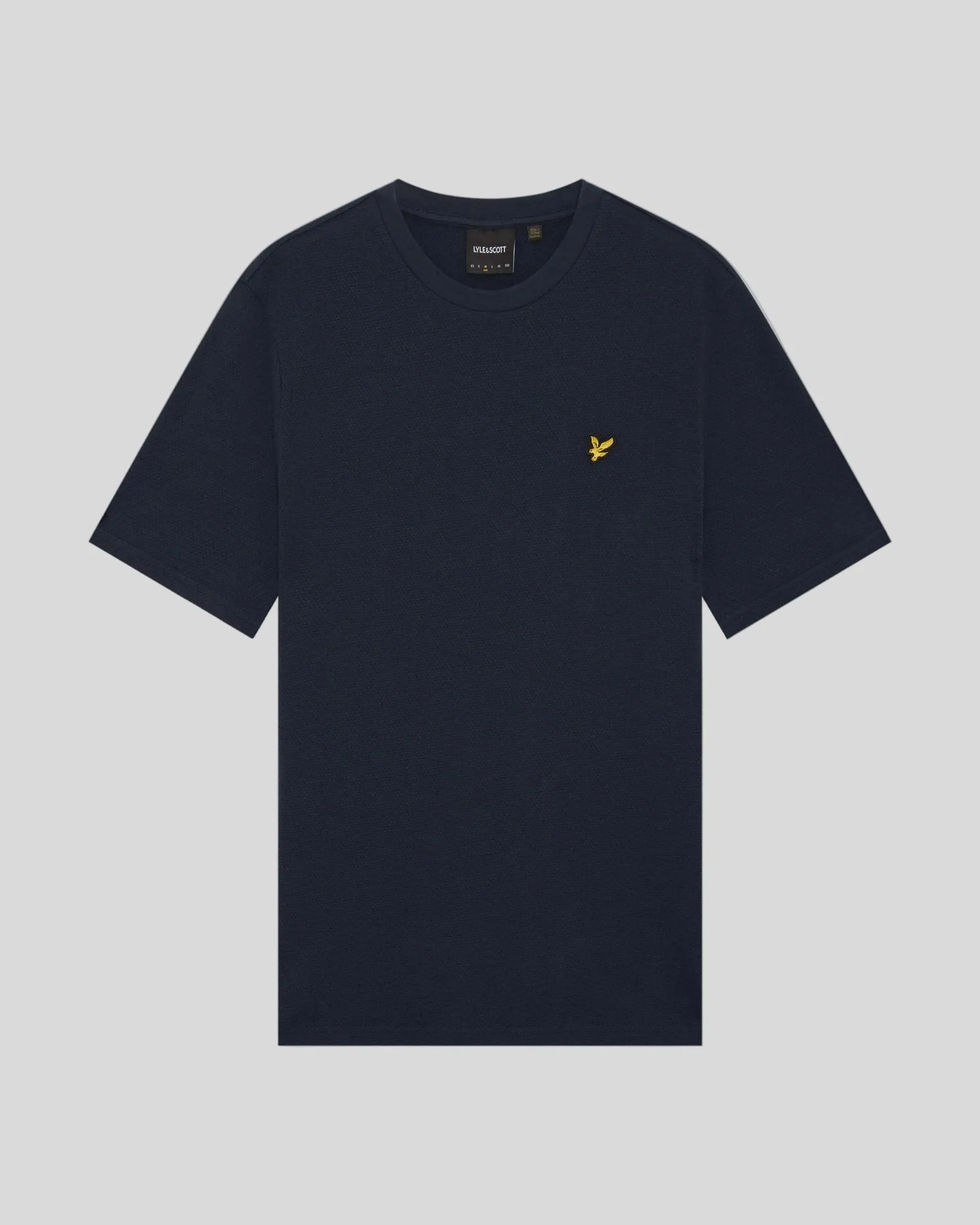 Textured Jacquard T-Shirt sold by Lyle & Scott
