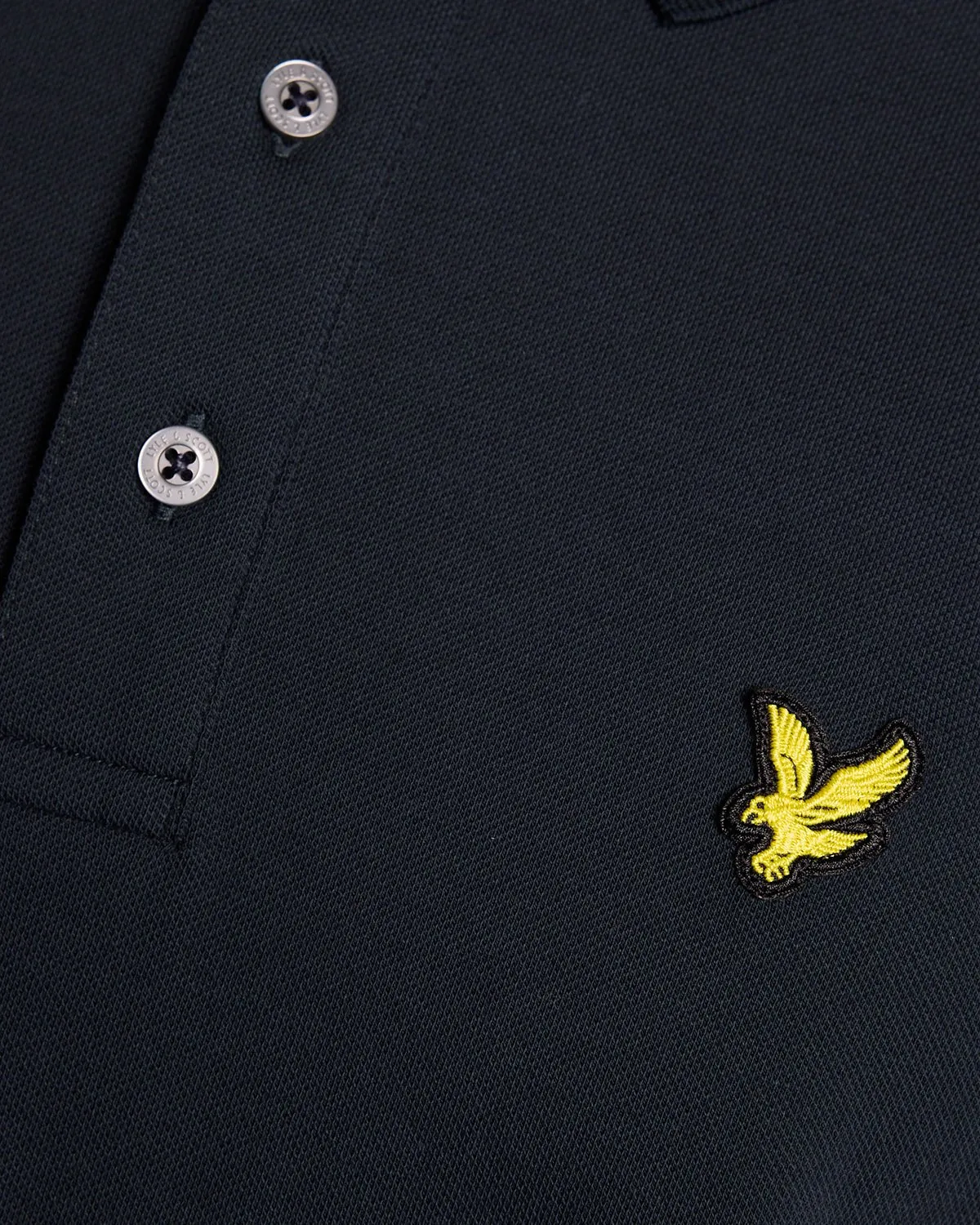 Fine Cotton Tipped Polo Shirt sold by Lyle & Scott product image thumbnail 2
