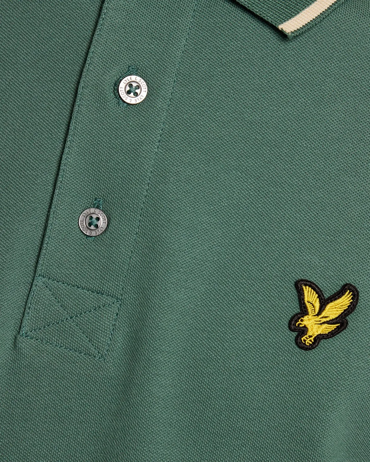 Tipped Polo Shirt sold by Lyle & Scott product image thumbnail 2