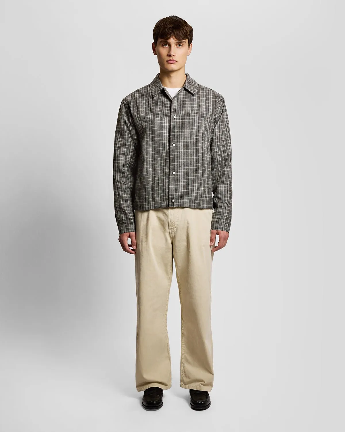 Lightweight Check Overshirt sold by Lyle & Scott product image thumbnail 2