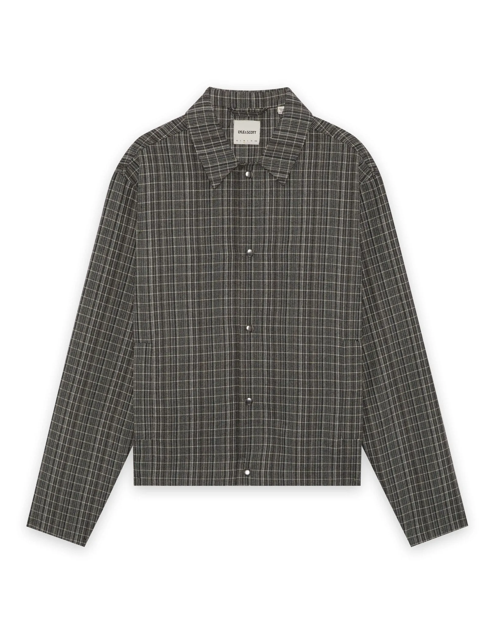 Lightweight Check Overshirt sold by Lyle & Scott product image thumbnail 5