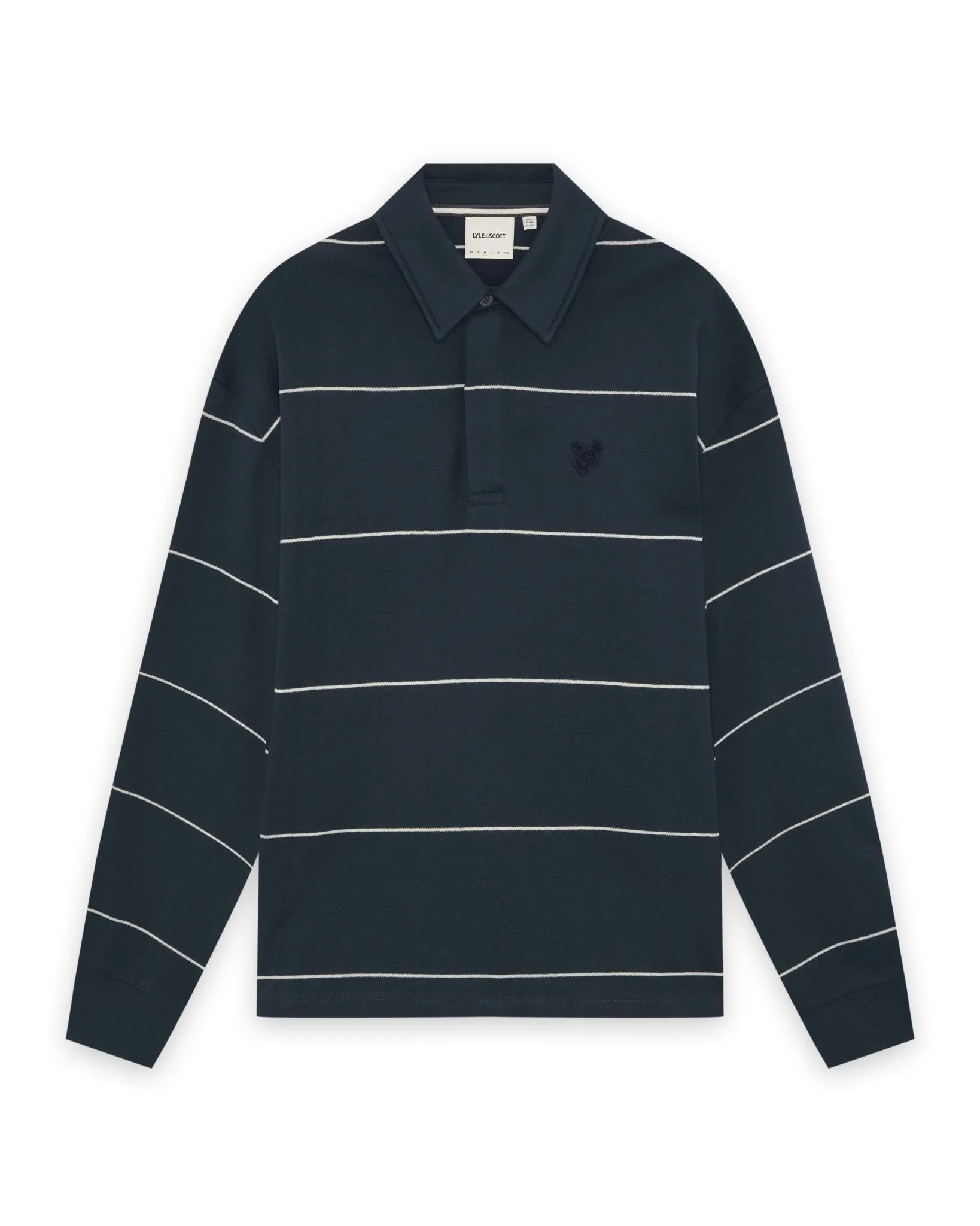 Rugby Stripe Polo Shirt sold by Lyle & Scott product image thumbnail 5