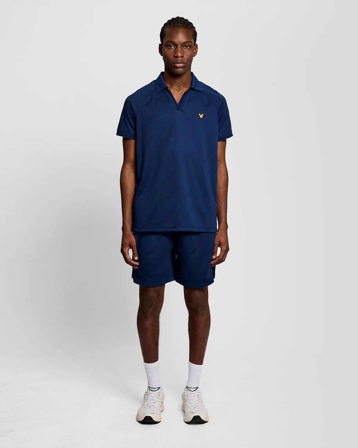 Sports Embossed Football Polo Shirt sold by Lyle & Scott product image thumbnail 2