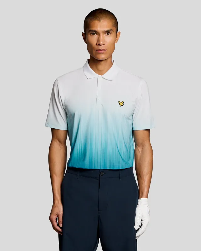 Gradient Polo Shirt sold by Lyle & Scott