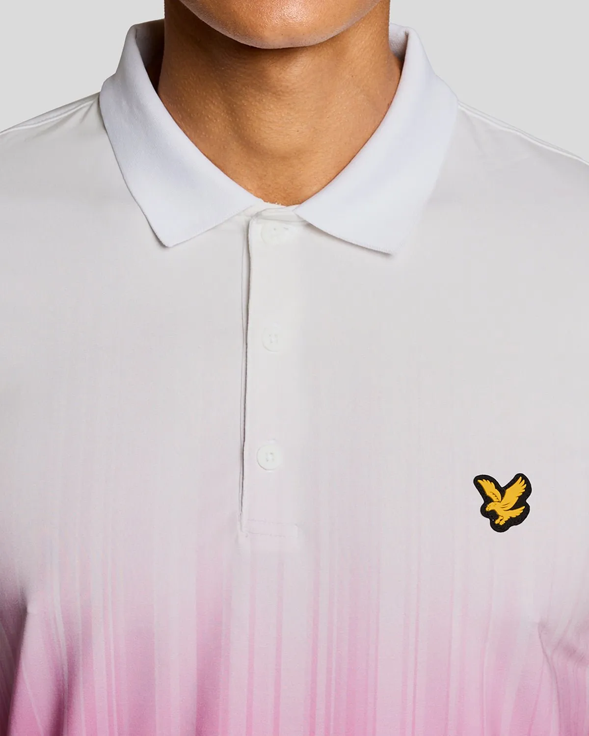 Gradient Polo Shirt sold by Lyle & Scott product image thumbnail 3