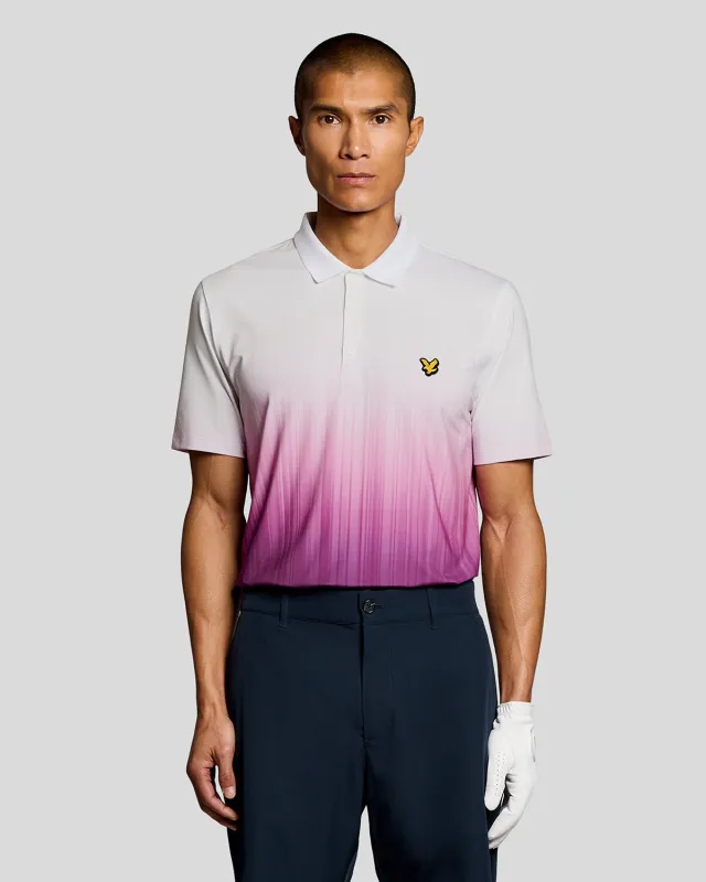 Gradient Polo Shirt sold by Lyle & Scott