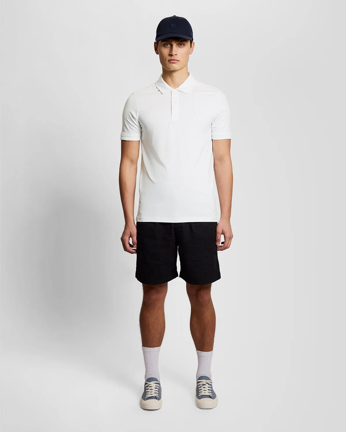 Pintuck Cuff Polo Shirt sold by Lyle & Scott product image thumbnail 2