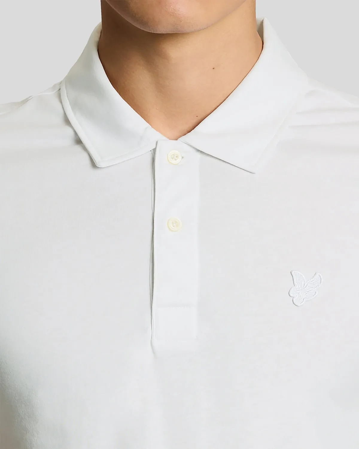 Pintuck Cuff Polo Shirt sold by Lyle & Scott product image thumbnail 3