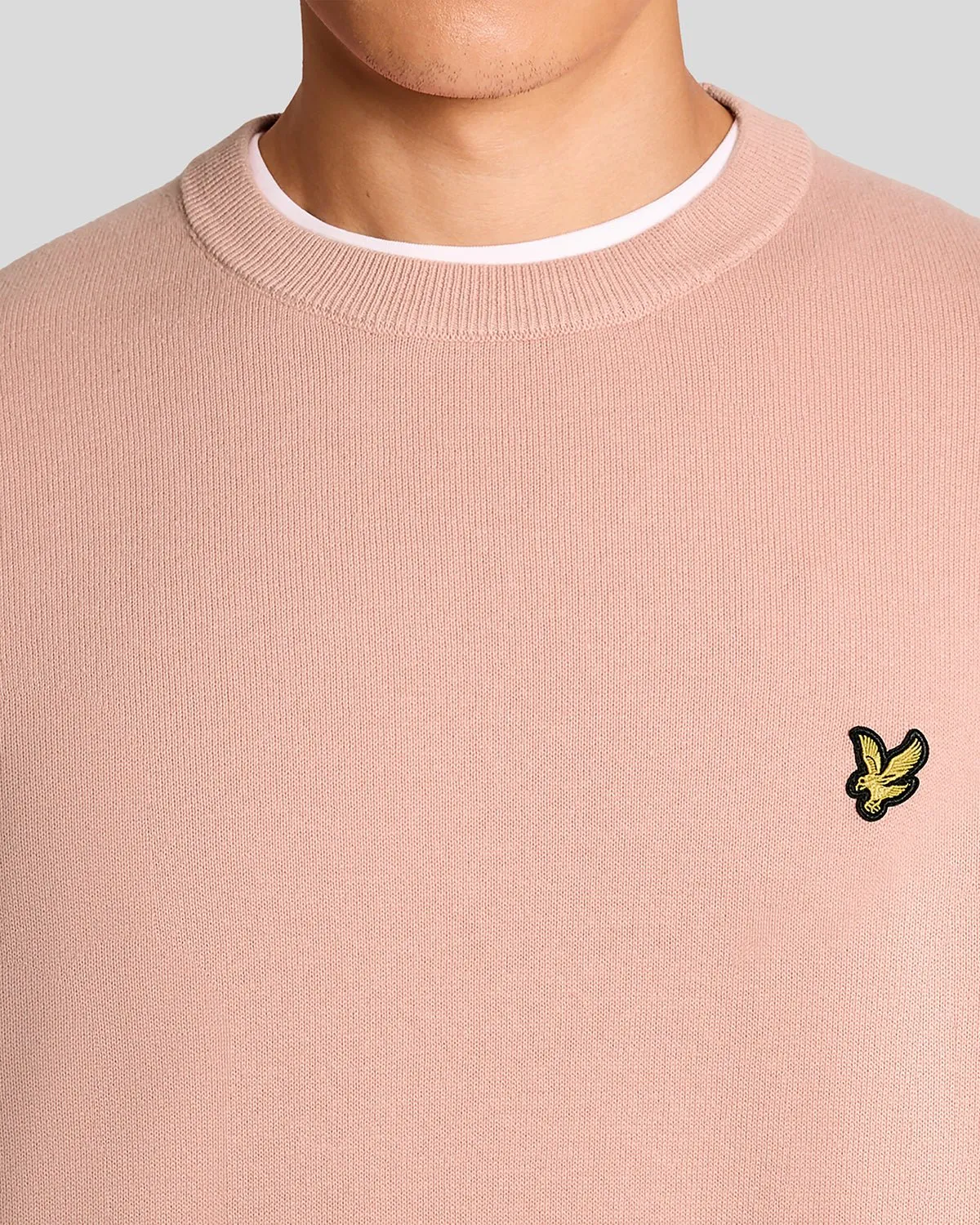 Cotton Crew Neck Jumper sold by Lyle & Scott product image thumbnail 3