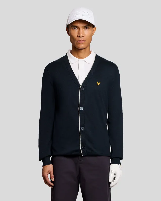 Lightweight Knitted Cardigan sold by Lyle & Scott