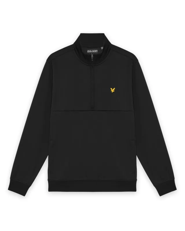 Windproof 1/2 Zip Midlayer sold by Lyle & Scott