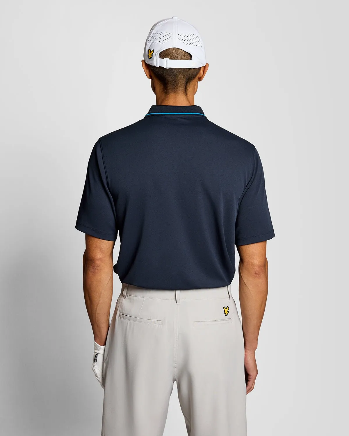 Tipped Technical Polo Shirt sold by Lyle & Scott product image thumbnail 4