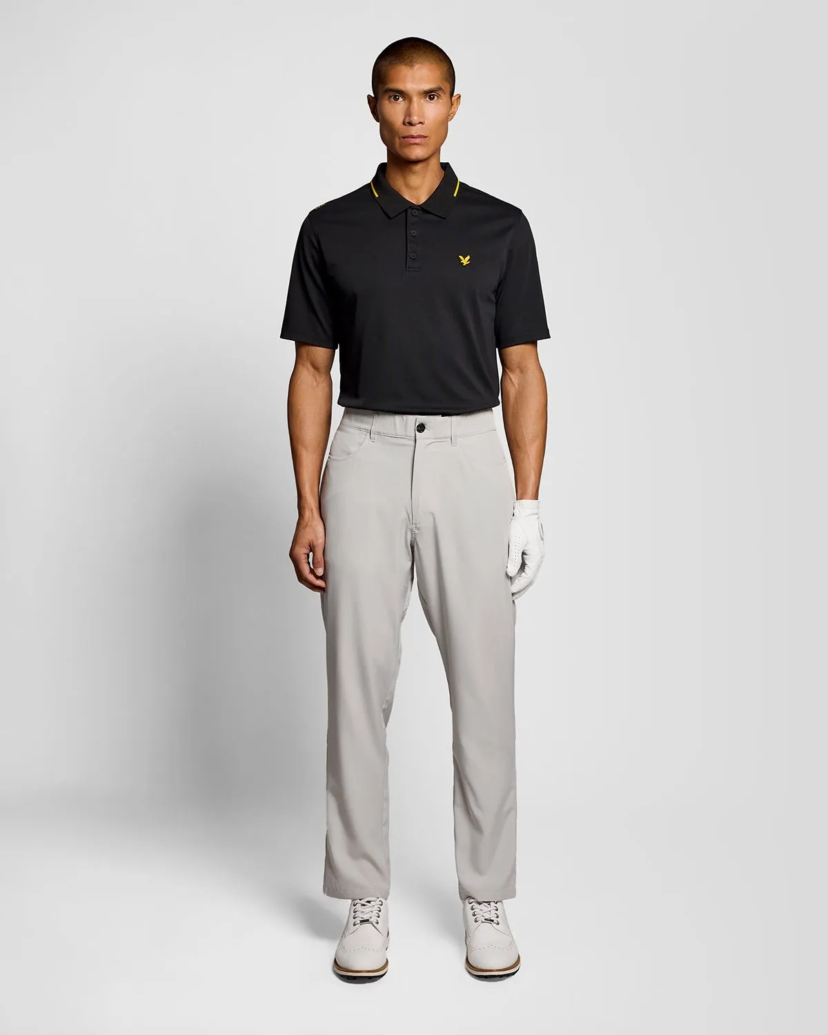 Tipped Technical Polo Shirt sold by Lyle & Scott product image thumbnail 2