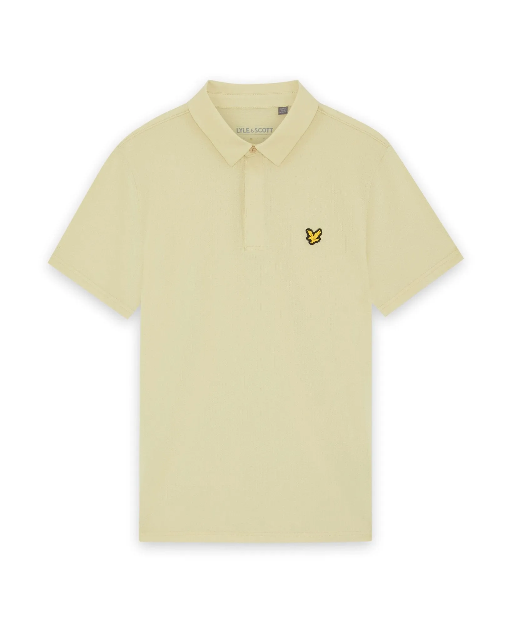 Concealed Placket Polo Shirt sold by Lyle & Scott product image thumbnail 5