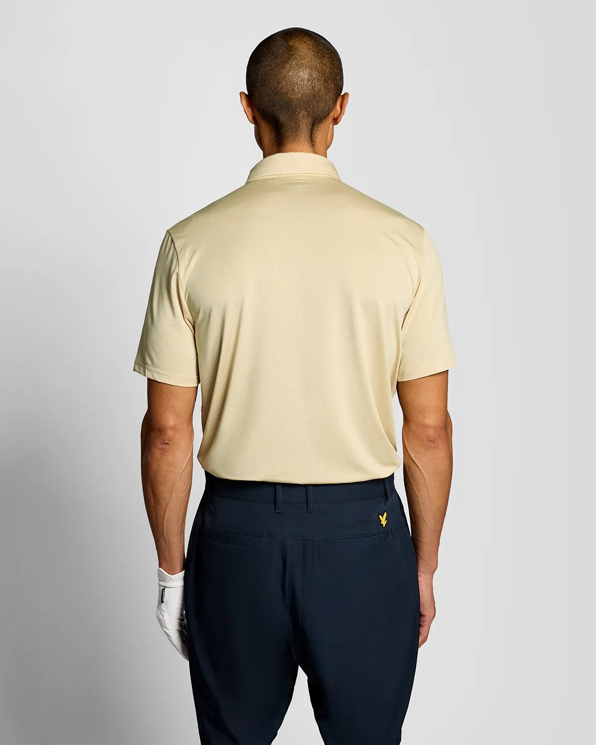 Concealed Placket Polo Shirt sold by Lyle & Scott product image thumbnail 4