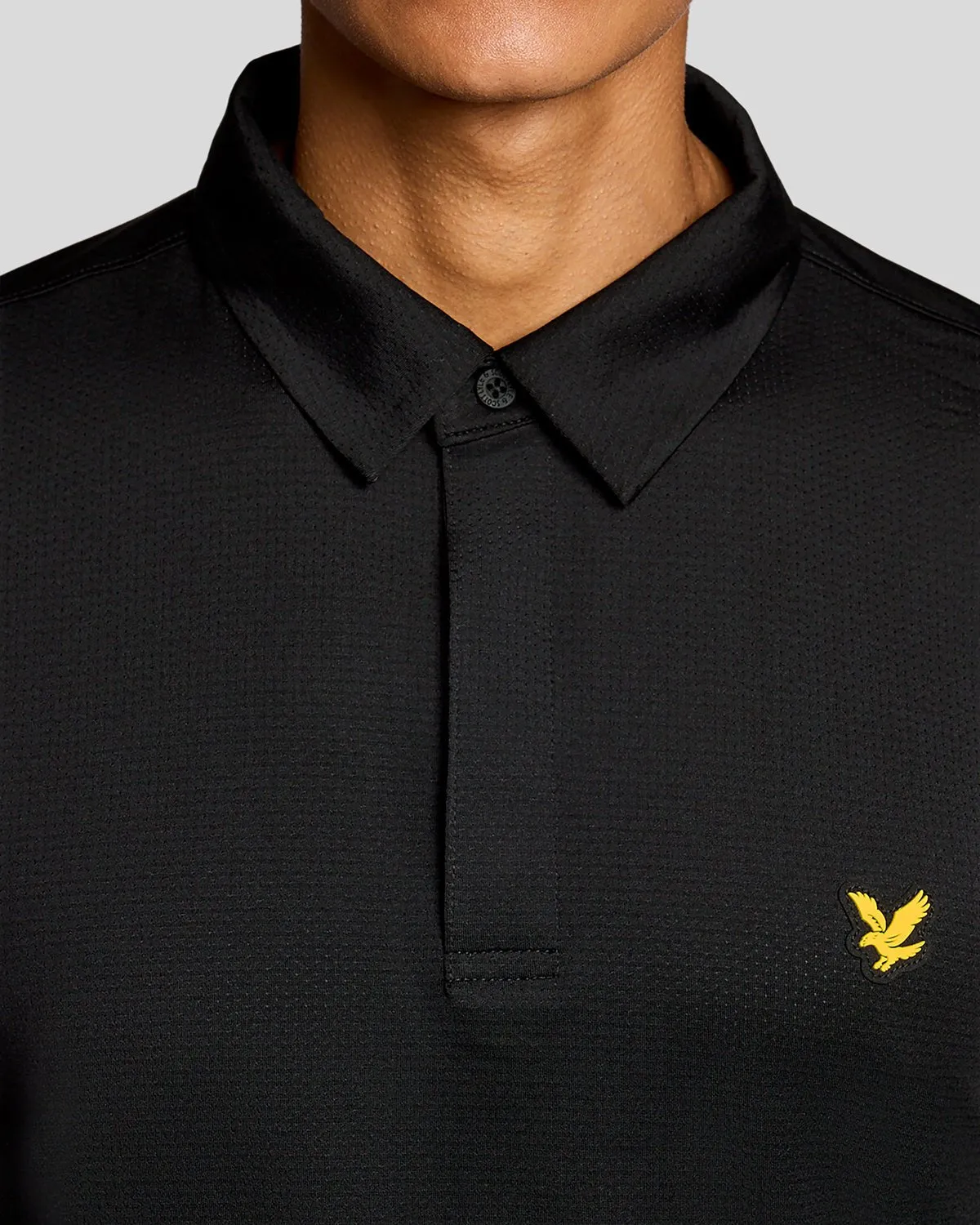 Concealed Placket Polo Shirt sold by Lyle & Scott product image thumbnail 3