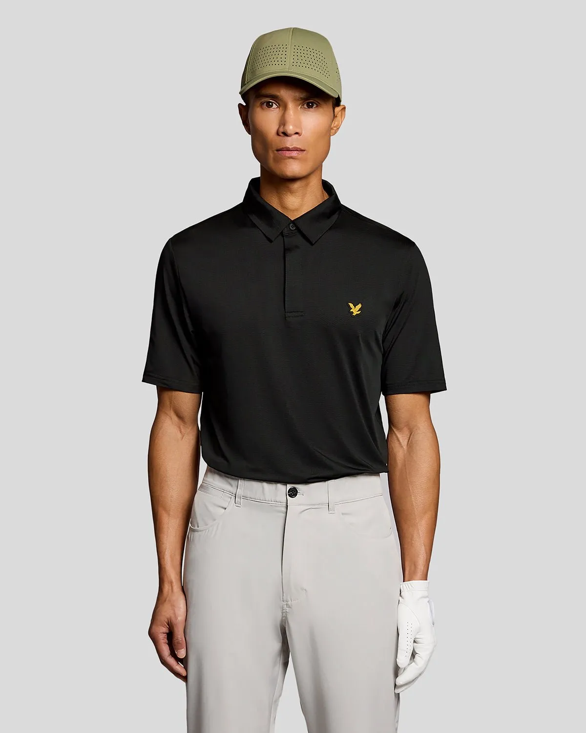 Concealed Placket Polo Shirt sold by Lyle & Scott