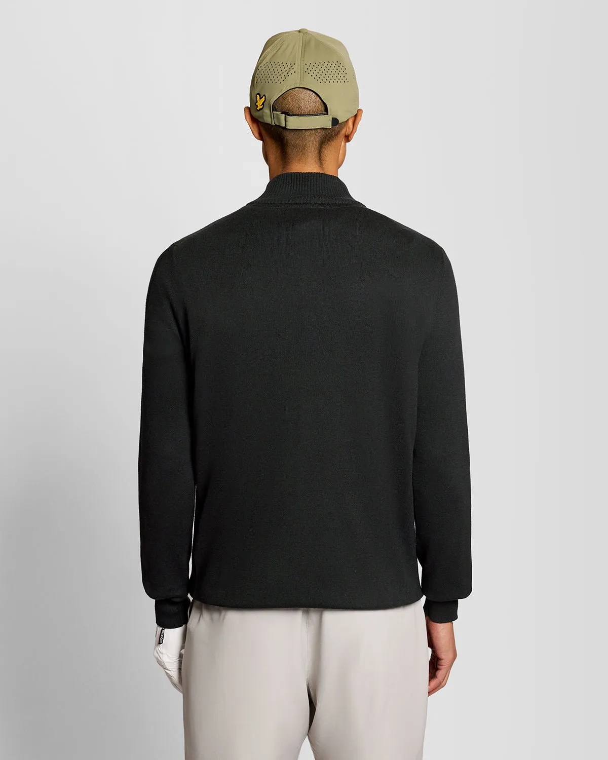 Cotton Blend 1/4 Zip Jumper sold by Lyle & Scott product image thumbnail 4