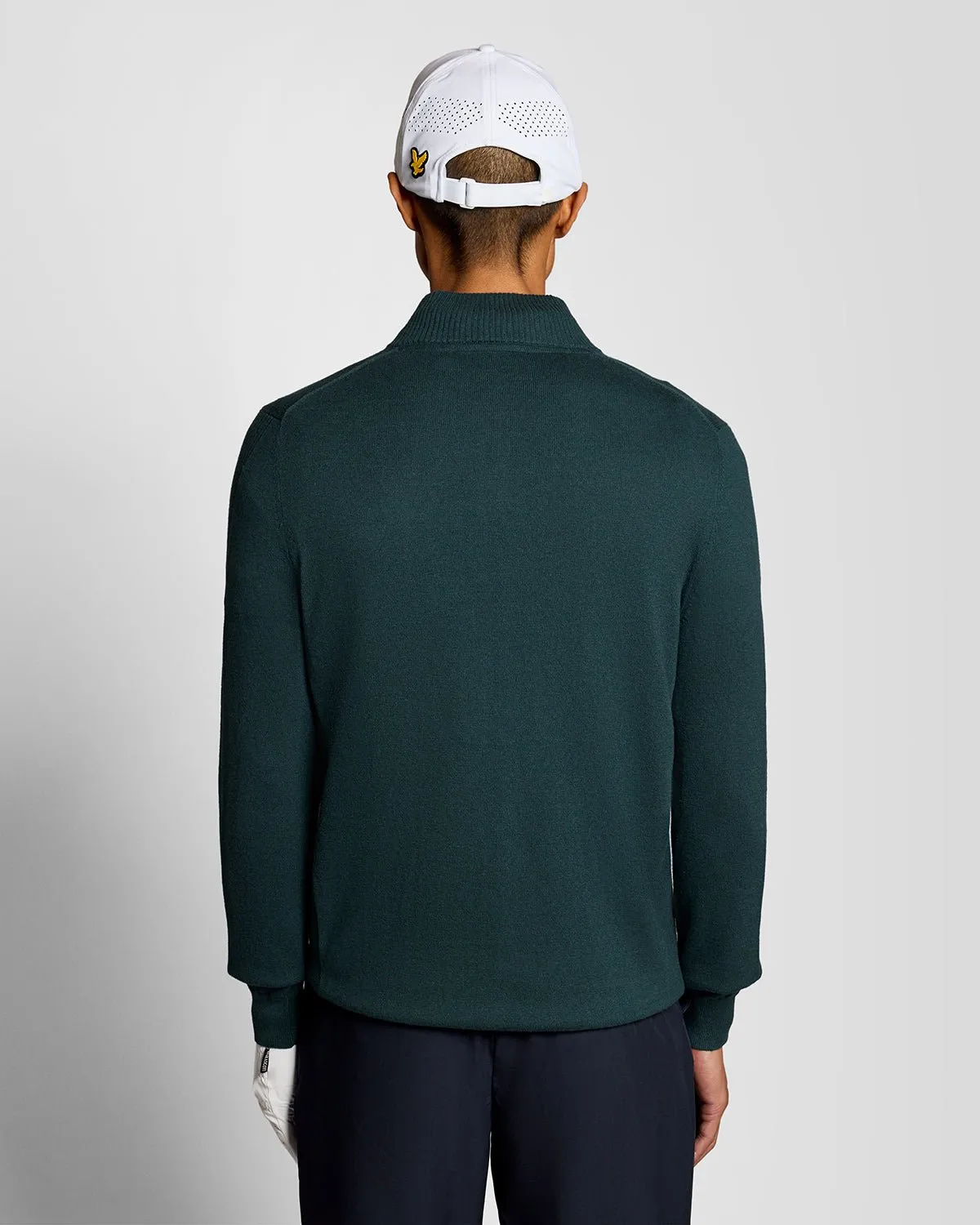 Cotton Blend 1/4 Zip Jumper sold by Lyle & Scott product image thumbnail 4