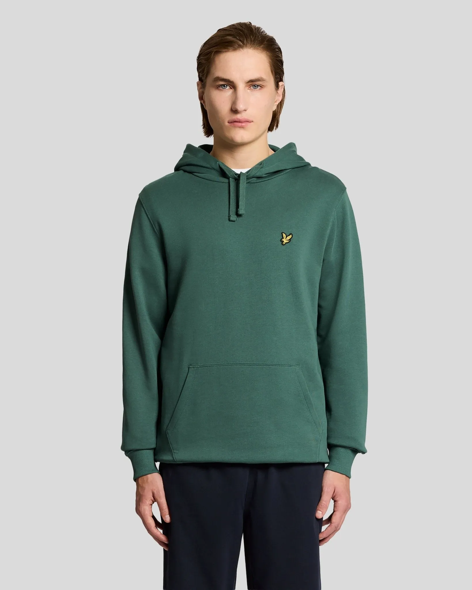 Loopback Cotton Hoodie sold by Lyle & Scott